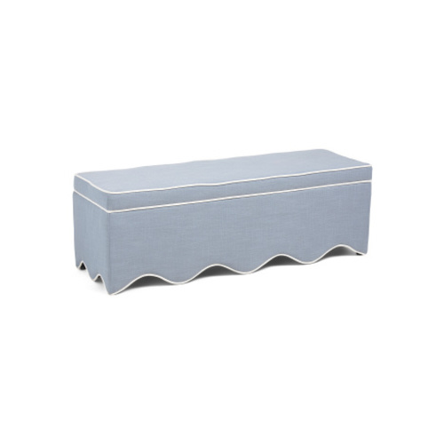 54.5x18 Scalloped Storage Bench | Home | T.J.Maxx