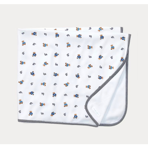 Polo Bear Cotton Blanket