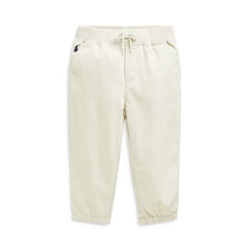 Boys' Cotton Twill Jogger Pants - Baby