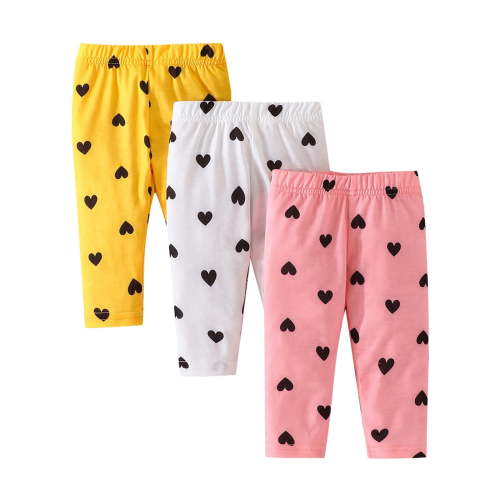 Ketyyh-chn99 Toddler and Baby Girl Pants Fall Clothes Little Girls Pants Solid Color Button Banded Pants White,9-12 Months