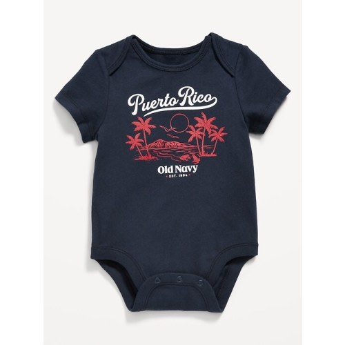 Short-Sleeve Graphic Bodysuit for Baby