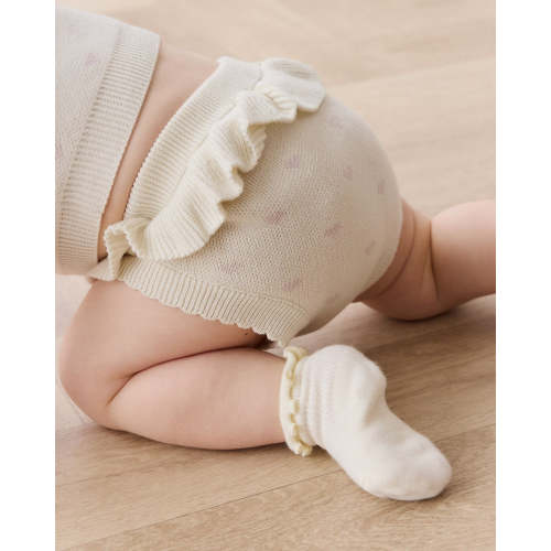 CELINE BLOOMER 0-3m / whisper white little love