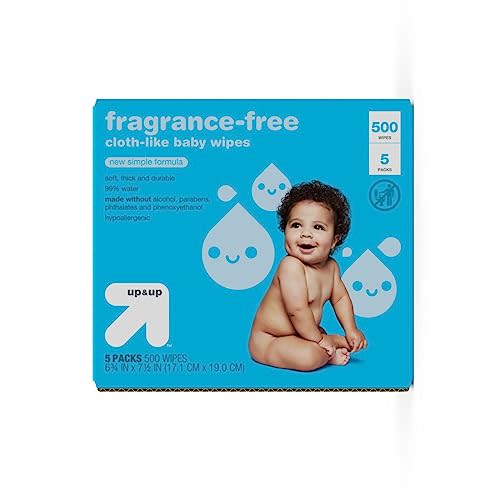 up & up™ Baby Wipes - Unscented - 500 ct