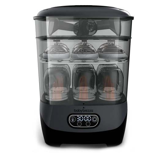 Baby Bottle Sterilizer And Dryer - Charcoal