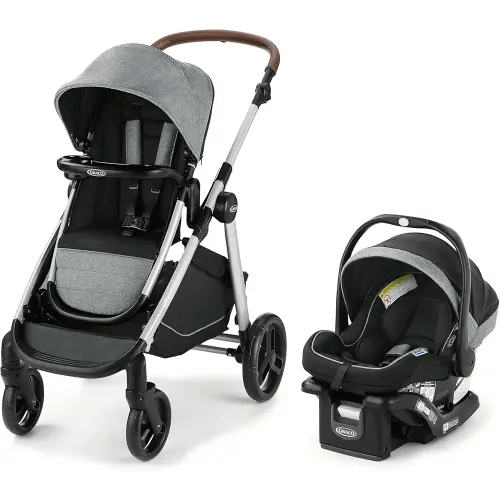 Graco Modes Nest2Grow Travel System, Ren with Expandable Double Stroller