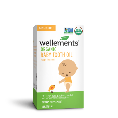 Wellements Organic Baby Tooth Oil