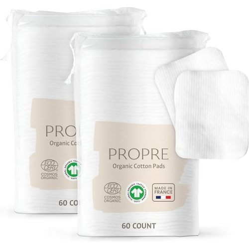 Propre Baby XL Organic Cotton Pads, 2-Pack, 120ct