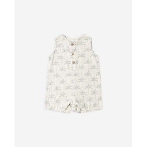 Maverick Romper Palm Trees – Rylee + Cru
