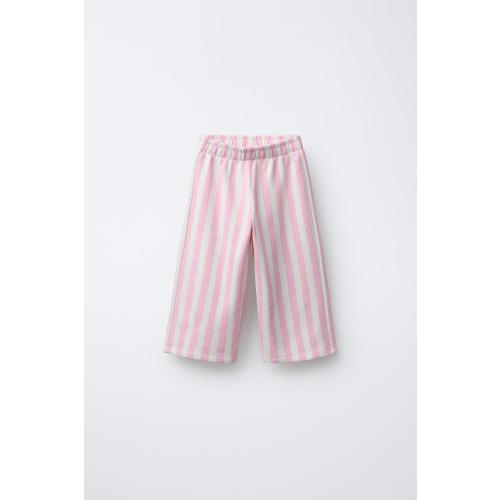 STRIPED CULOTTES - Pink | ZARA United States