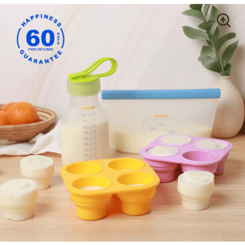 BoobCube THE FIRST DROP KIT - silicone milk storage