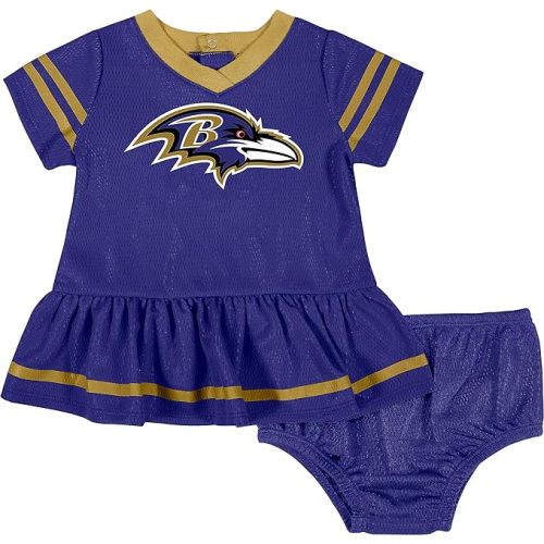 Gerber NFL Baby Girls Jersey Dress and Diaper Cover