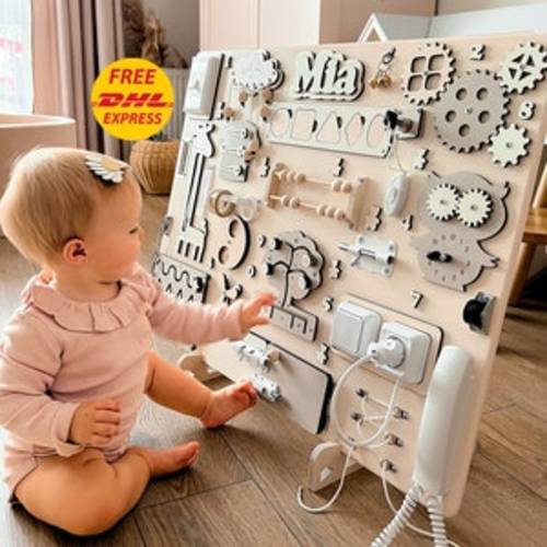 Montessori Busy Board - Etsy