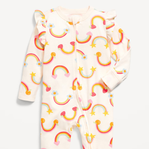 2-Way-Zip Sleep & Play Footed One-Piece for Baby | Old Navy