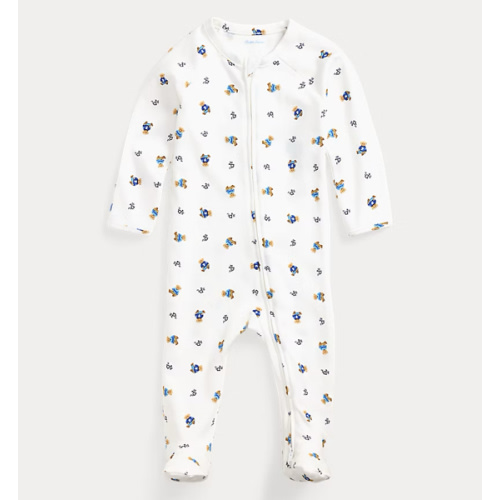 Polo Bear Cotton Interlock Coverall