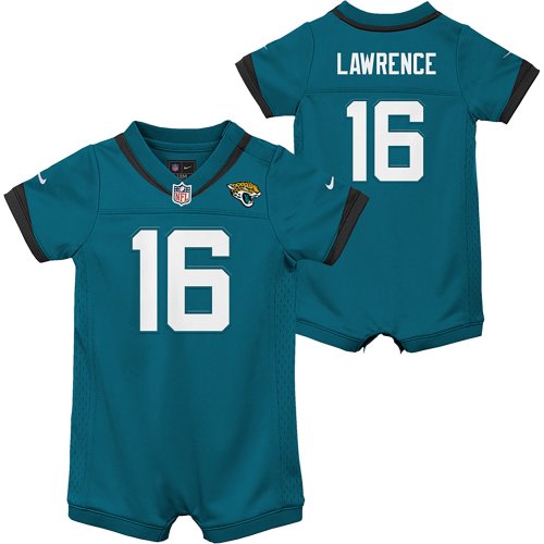 Nike Infants' Jacksonville Jaguars Trevor Lawrence Alternate Game Jersey Romper