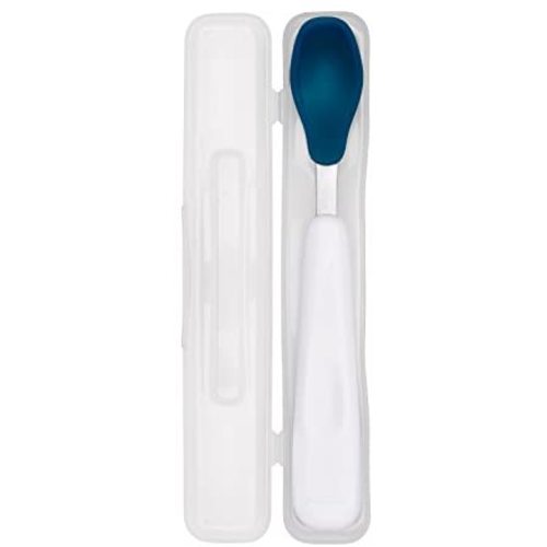OXO Tot On-The-Go Feeding Spoon - Navy