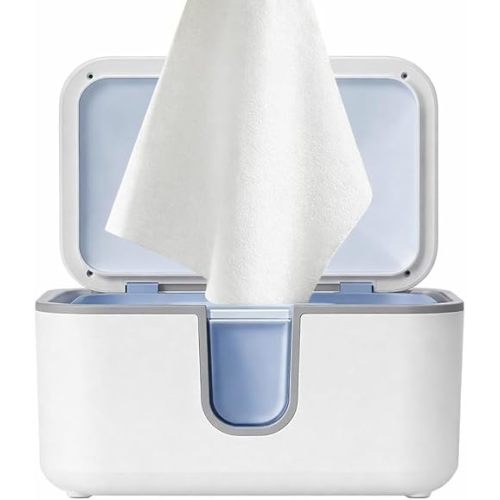 Wet Wipes Heater,Baby Wipe Warmer and Baby Wet Wipes Dispenser Large Capacity with Night Light and View Window Fast and Even Heating Diaper Wipe Warmer