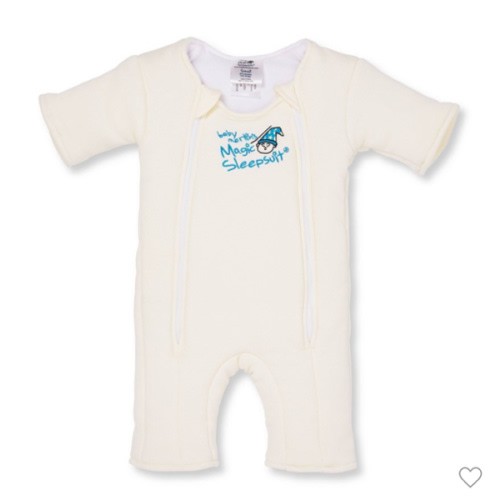 Cream Baby Merlin’s Magic Sleepsuit | Soft 100% Cotton Infant Sleepsuit