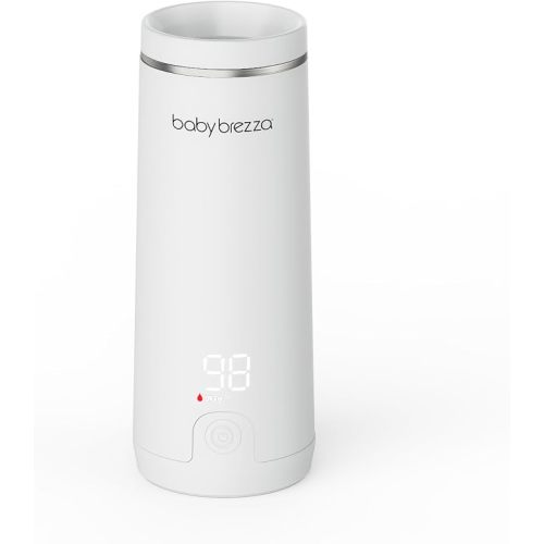 Baby Brezza Portable Baby Bottle Warmer - Breastmilk + Formula Safe, White