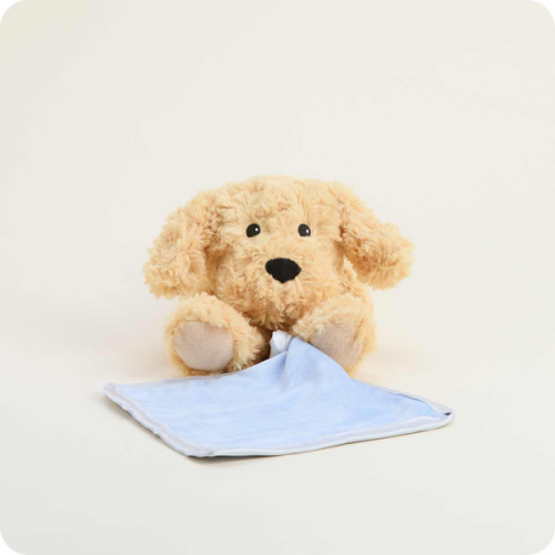 Golden Dog Security Blankie Warmies | Baby Blanket | Security Blanket for Infants