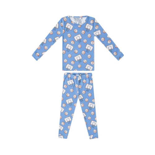 Dunk Fitted Two-Piece Pajamas