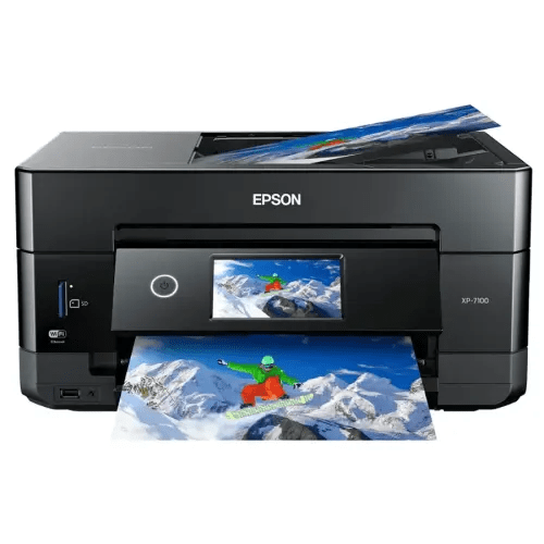 Epson - Expression Premium XP-7100 Wireless All-In-One Inkjet Printer - Black