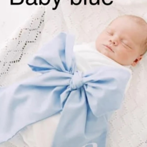 Infant Baby Swaddle Bow - Etsy