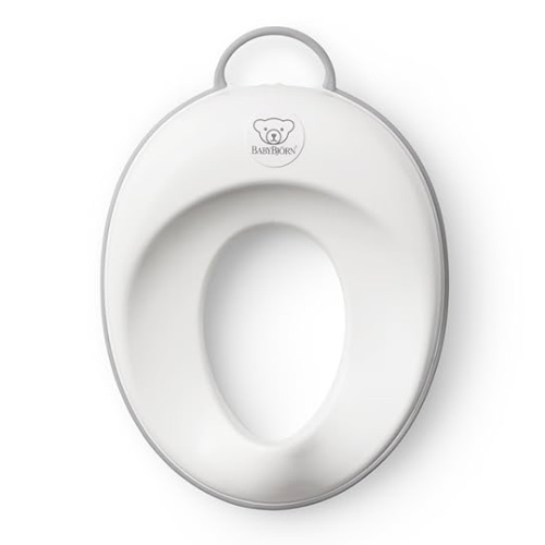 BABYBJORN Toilet Trainer, White/Gray