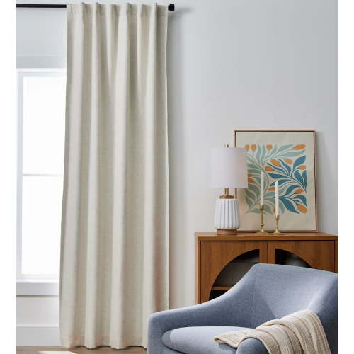 Better Homes & Gardens Blackout Linen Blend Curtain - 50x95