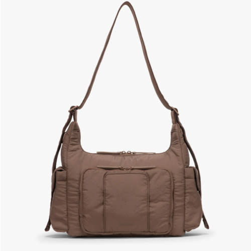 Crossbody Diaper Bag - HAZELNUT