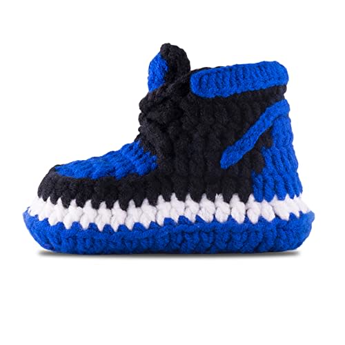 Diaper Book Club Baby Sneakers Crochet Hypebeast Shoes for Toddler Sneakerheads, Soft Booties for Boys & Girls, Designer Kids Fashion, Breathable & Comfortable Children's Kicks