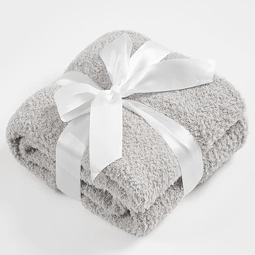 CYMULA Kids Throw - Light Grey