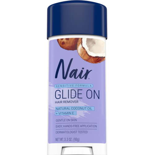 Nair Hair Remover Cream, Sensitive Formula, Smooth Body & Bikini Area Removal, 3.3 oz