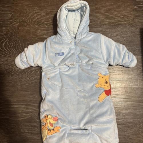 Blue Winnie the Pooh snowsuit #kidswear