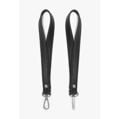 Mina Baie Stroller Hooks Vegan - Black/Silver
