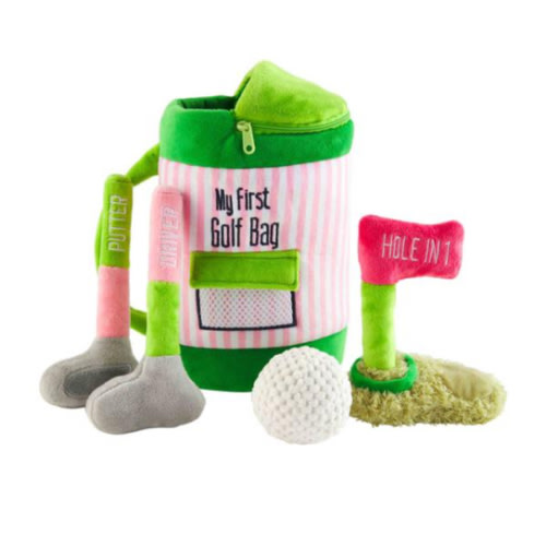 Pink Golf Plush Play Set | Mud Pie