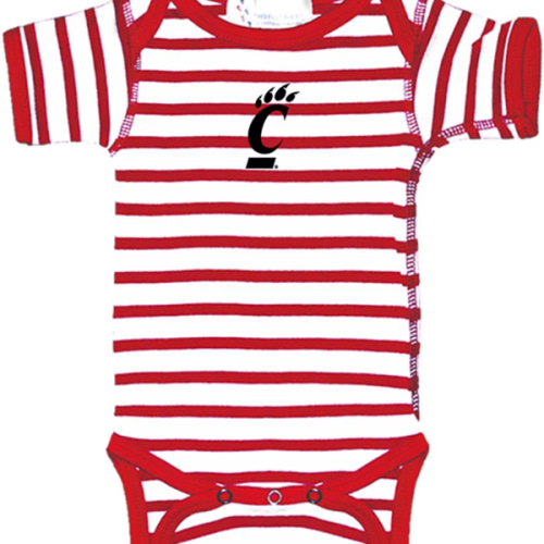 Cincinnati Cincinnati Bearcats Red Baby Skylar One Piece - 10190532
