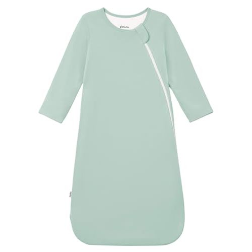 PATPAT Bamboo Viscose Baby Wearable Blanket (Sleep Sack), Long Sleeve, 0.5 TOG, Breathable & Soft, 2-Way Zipper, 0–24 Months