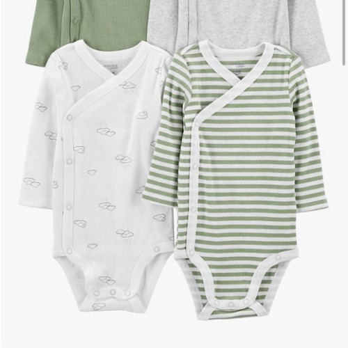 Simple Joys by Carter's unisex-baby 4-pack Side Snap Bodysuit