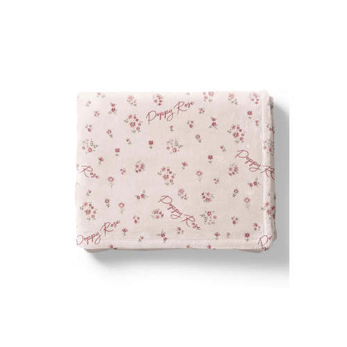 Precious Posies Personalized Kids Blanket