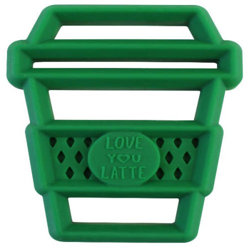 Baby Neutral Latte Itzy Ritzy® Chew Crew™ Silicone Baby Teether