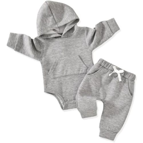 Aalizzwell Infant Baby Winter Hoodie Outfit