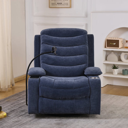 Isabelle & Max™ Power Nursery Gliders With Heat & Lumbar Support, Swivel Recliners With Adjustable Armrests, Rockers Chair With Smart Cup Holder & Wireless Charging Stand For Nursing | Wayfair