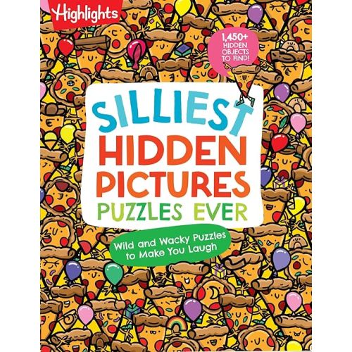 Silliest Hidden Pictures Puzzles Ever: Search-and-Find Book for Kids 6 and Up with Over 1,000 Hidden Objects, Road Trip Games, Silly Jokes and Wacky ... for Hours of Fun (Highlights Hidden Pictures)