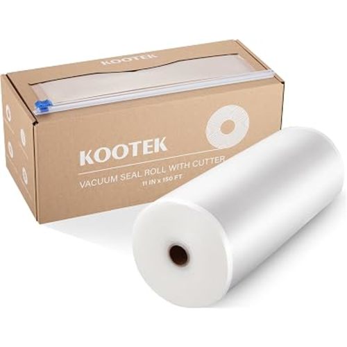 Kootek 11" x 150' Vacuum Sealer Bags Roll for Food with Cutter Dispenser