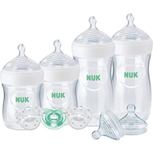NUK Simply Natural™ Bottles with SafeTemp, Gift Set, 0+ Months