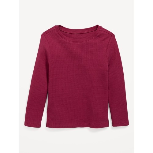 Unisex Long-Sleeve Thermal-Knit T-Shirt for Toddler