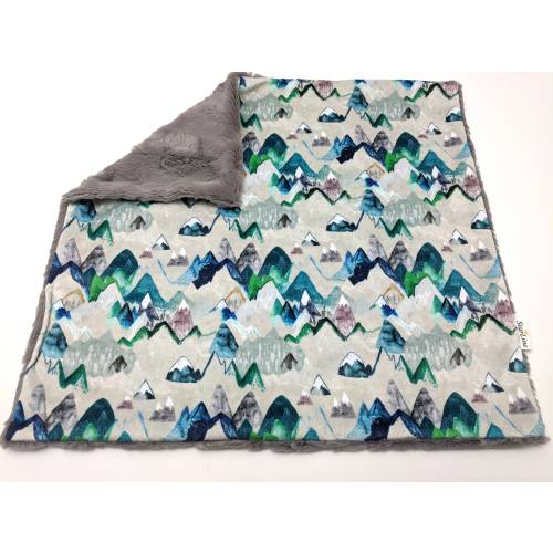 Adventure Lovey, Mountain Baby Nursery, Adventure Baby Shower, Mountain Baby Shower, Adventure Nursery, Gender Neutral Minky Security Lovey