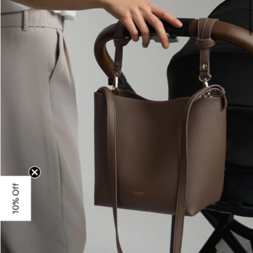 Harlow Vegan Mini Diaper Bag