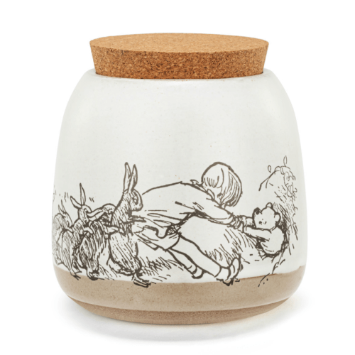 Helping Hands Small Cork Lid Canister | THE DOMESTIC MONASTERY